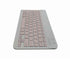 Alphabetec Slim small wireless keyboard portable design, low noise keys